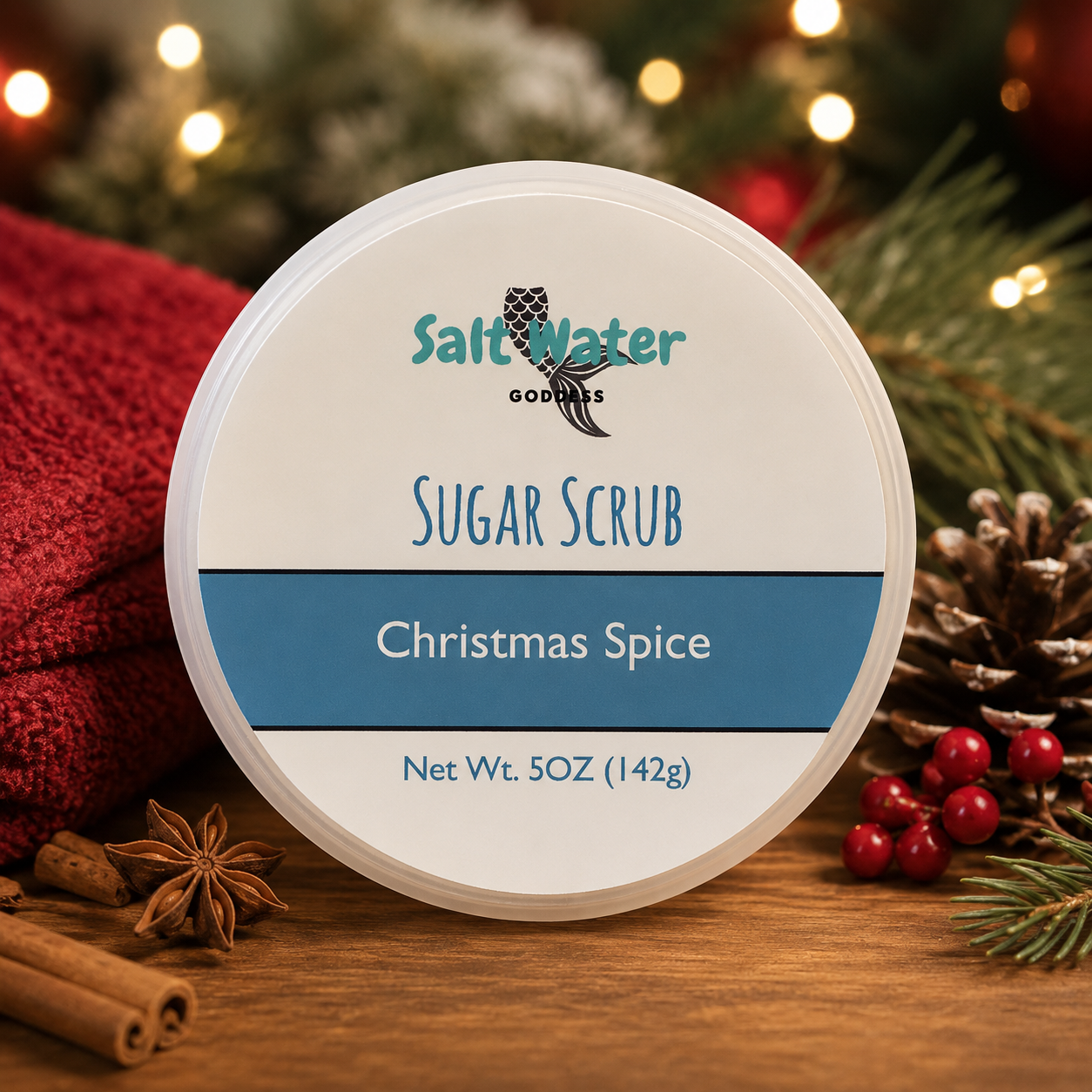 Christmas Spice Sugar Scrub